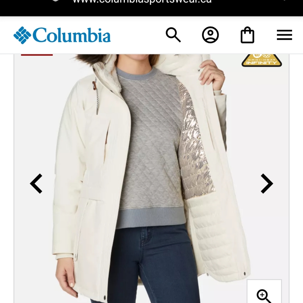 Women's Columbia Sportswear Payton Pass™ II Insulated Jacket (used one time)